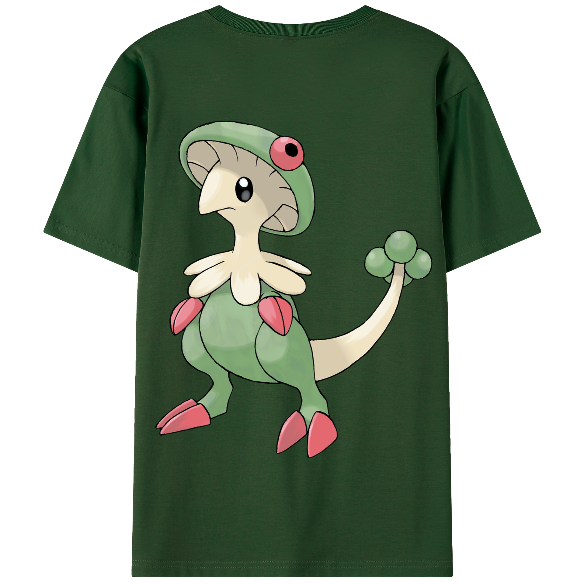 （画像用） ポケットモンスター Pokémon 綿100％半袖Tシャツ（背面プリント）